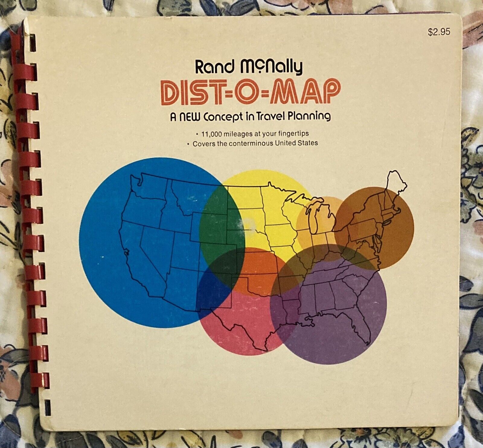 Rand McNally Dist - O - Map (1980’s) A New Concept In Travel Planning