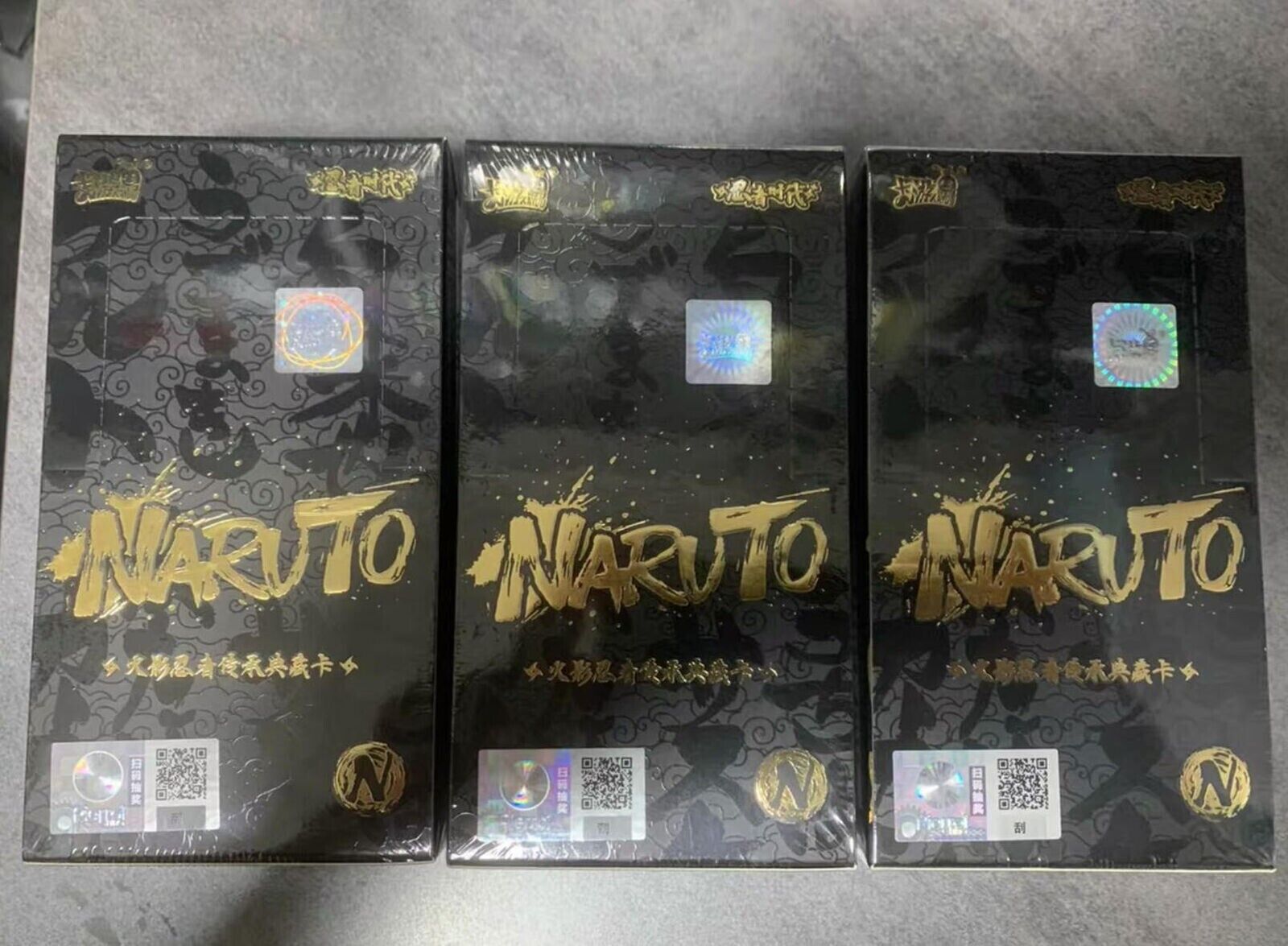 New 2024 Kayou Naruto+N Heritage Noble Box The Age of Ninjas TCG 1 Box 10 Pack