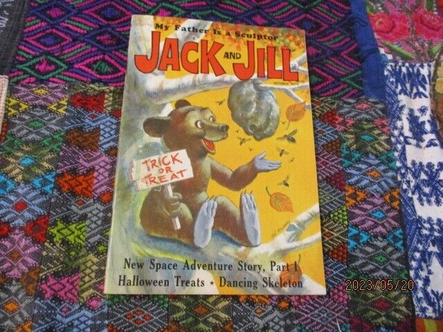 Vintage October 1970 Jack and Jill My Father is a Sculptor Magazine  MINT COND