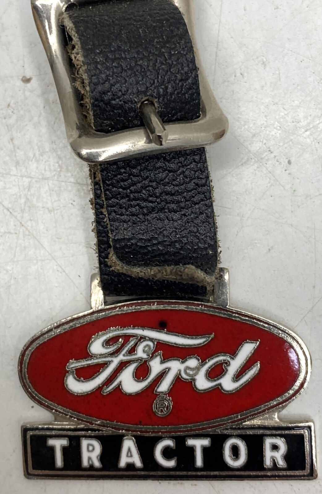 RARE VINTAGE FORD TRACTOR EMBLEM WATCH FOB