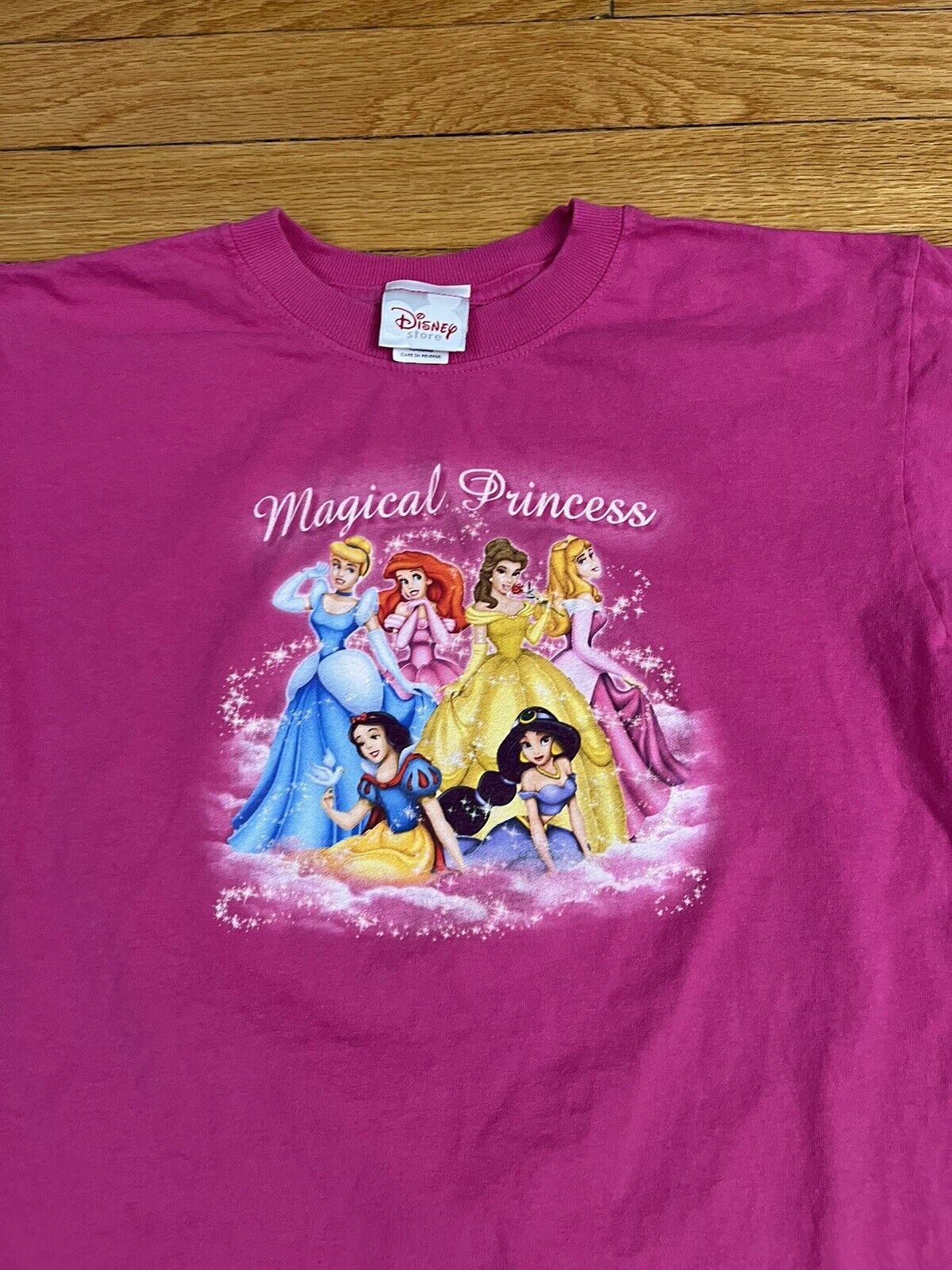 vintage disney magical princess shirt youth large 10/12