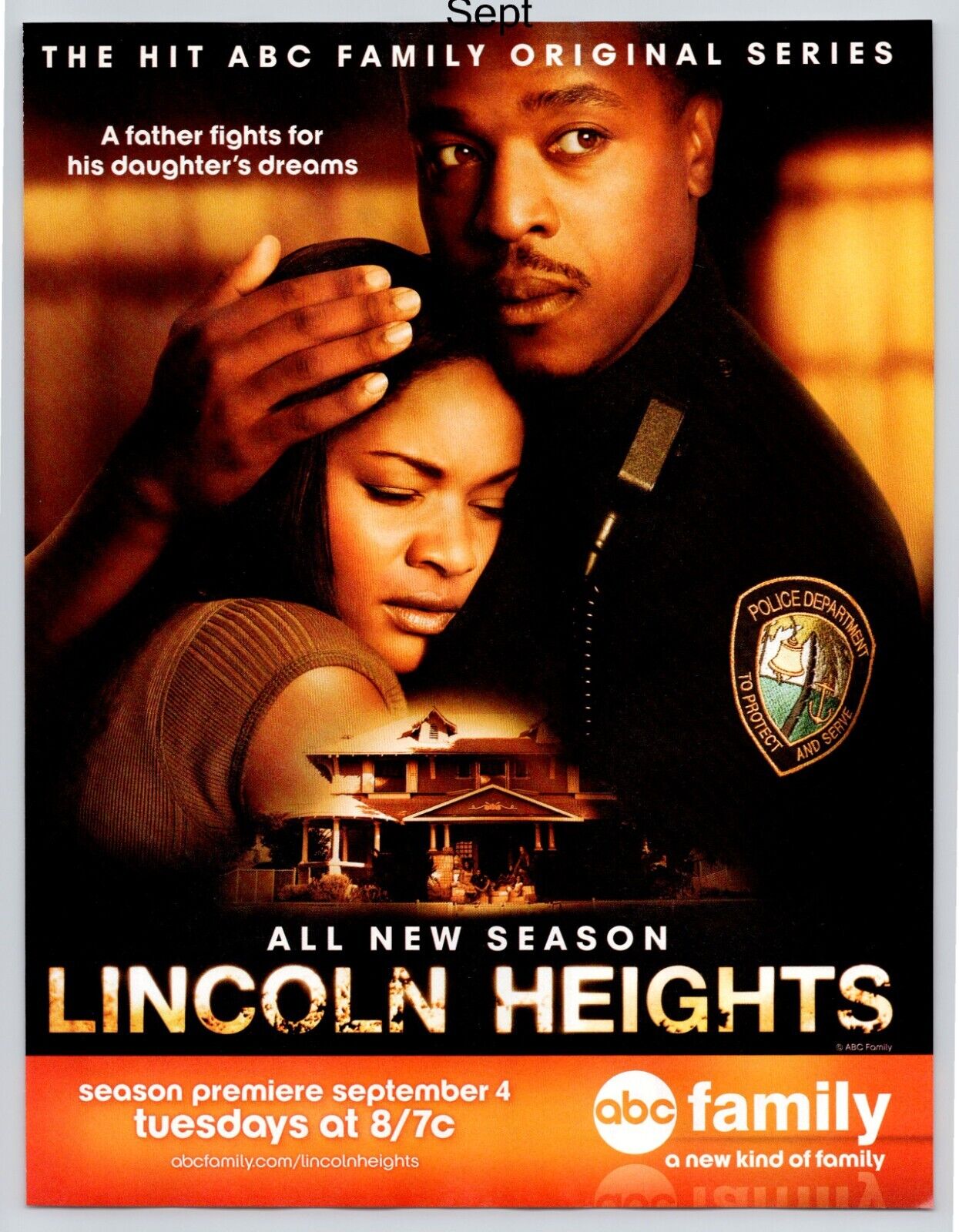 Lincoln Heights ABC Family TV Show Promo 2007 Full Page Print Ad