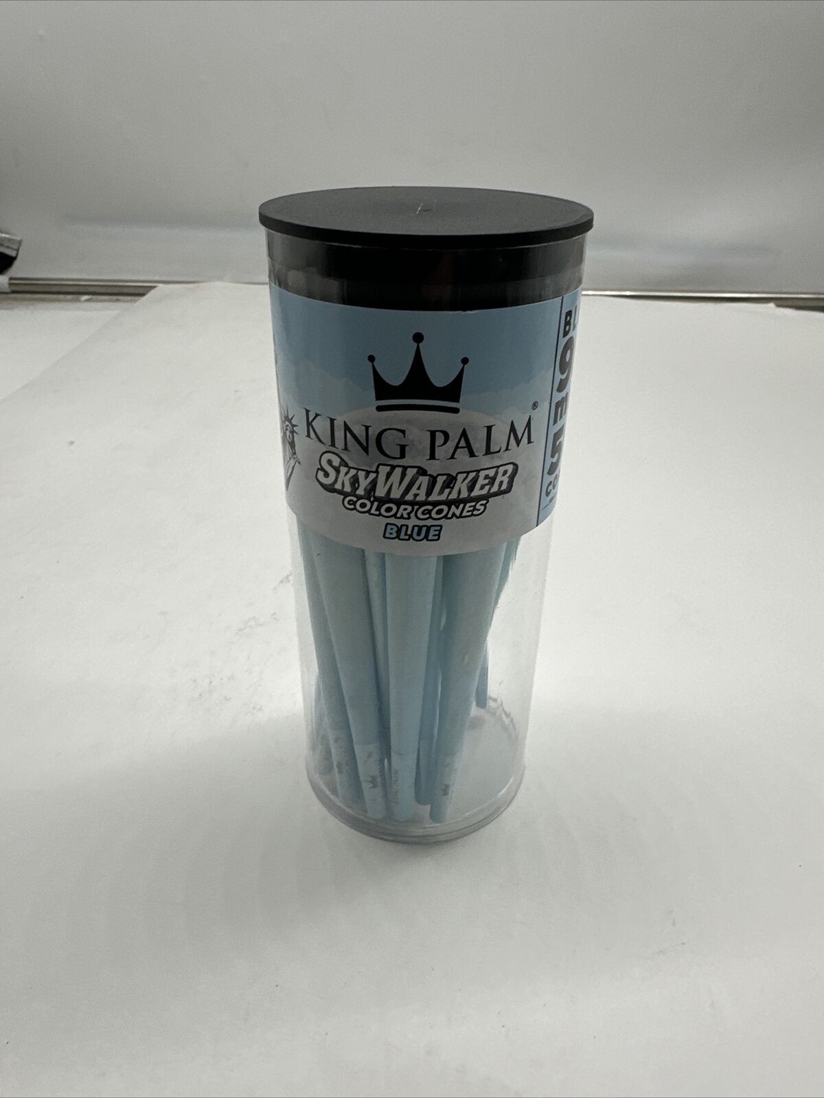 KingPalm | Skywalker Prerolled Cones with Filter Tips | Natural | Blue