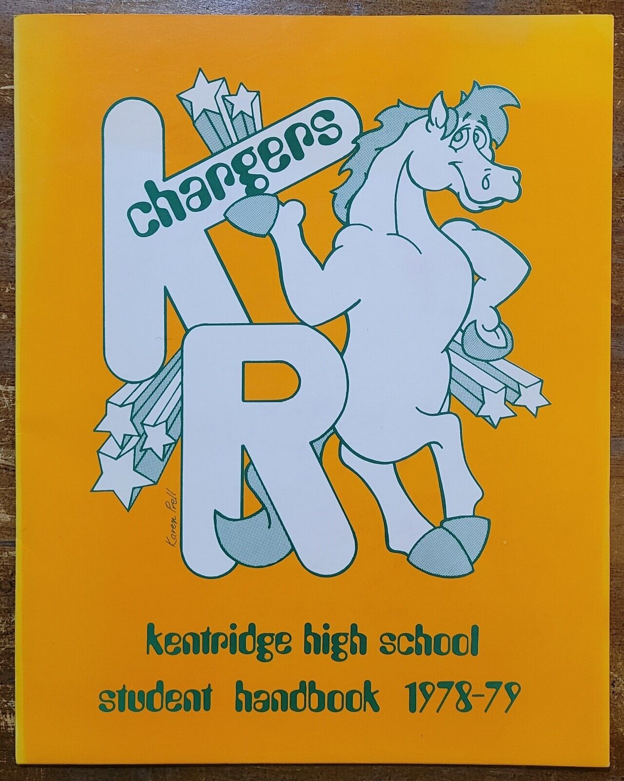 Vintage - Kentridge High School Folder - Student Handbook - 1978-79 - Washington