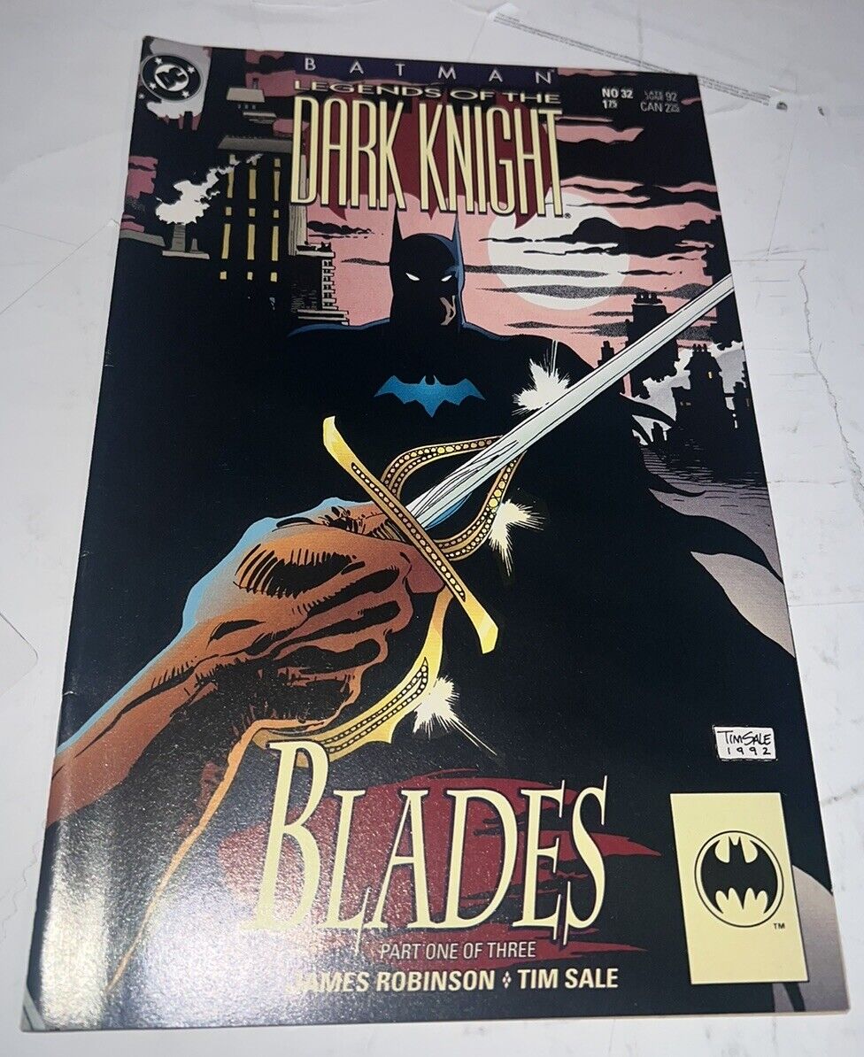 Batman Legends of the Dark Knight #32 - DC Comics - 1992