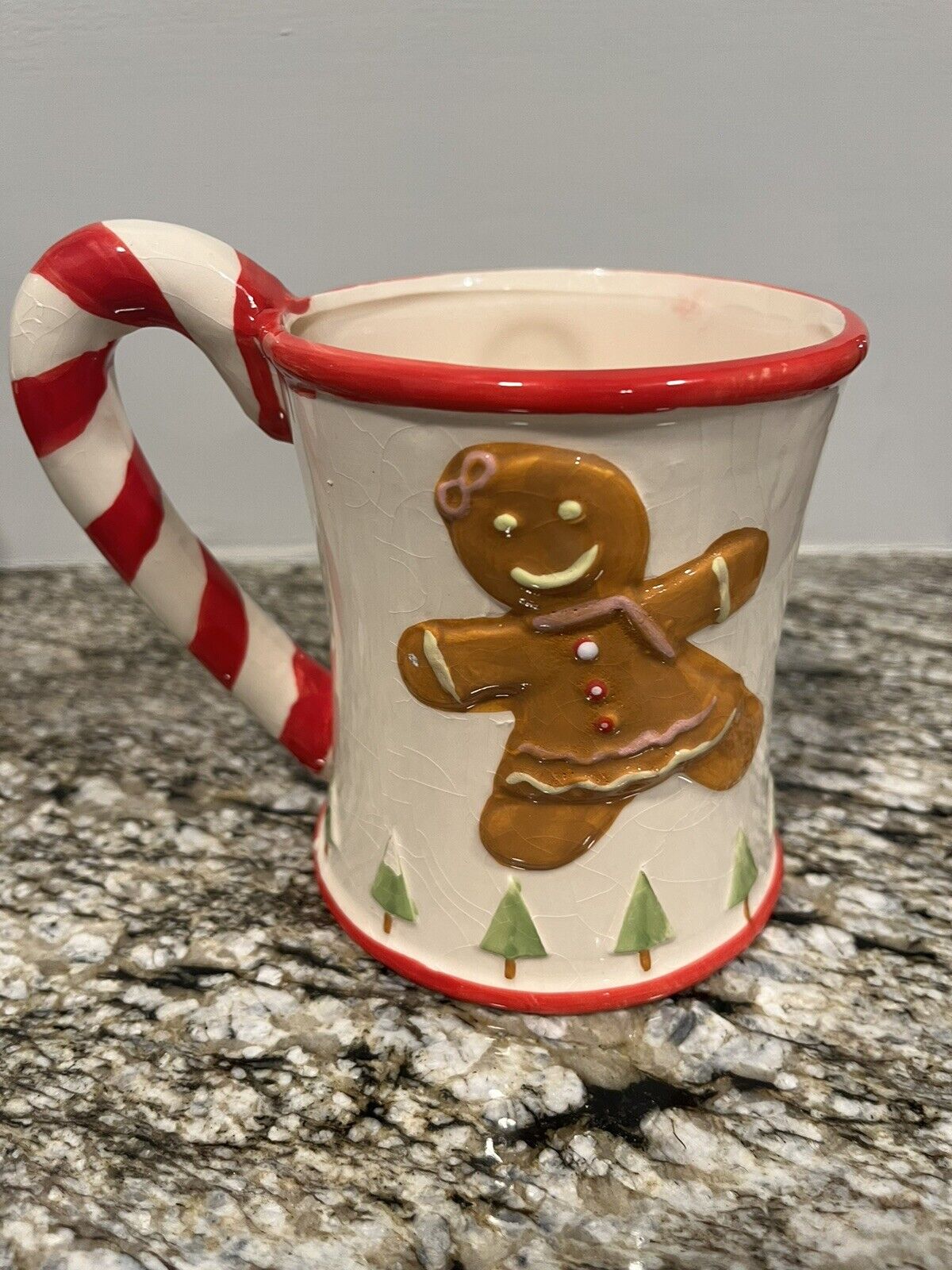 Gingerbread Man Coffee Mug Ceramic Hug In A Mug