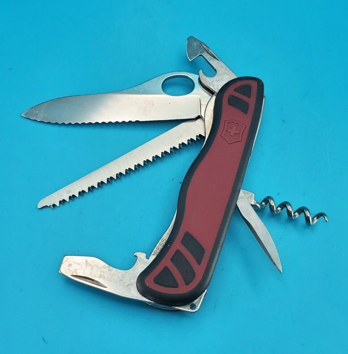 Victorinox One Handed Forester Swiss Army Knife Multi Tool 111mm
