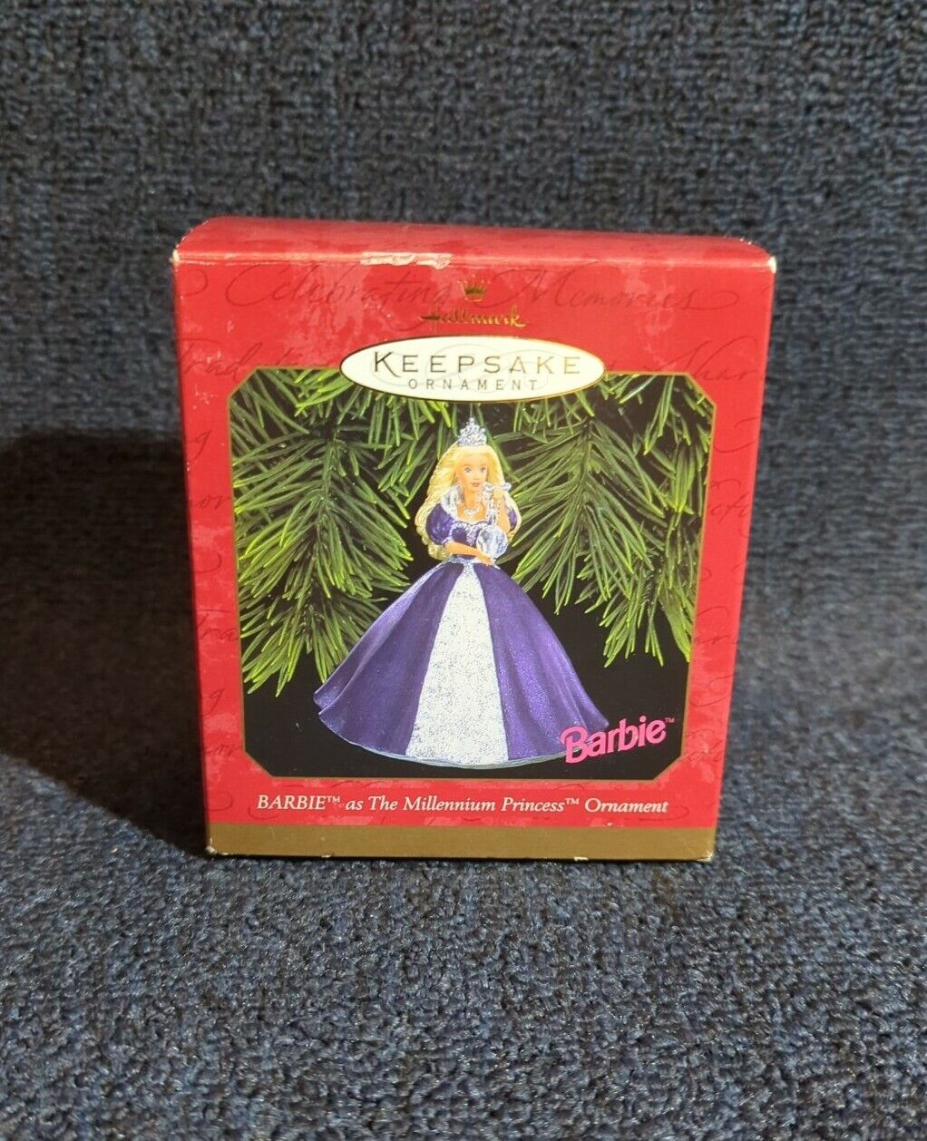 Vintage Hallmark Keepsake Ornament 1999 Barbie as the Millennium Princess