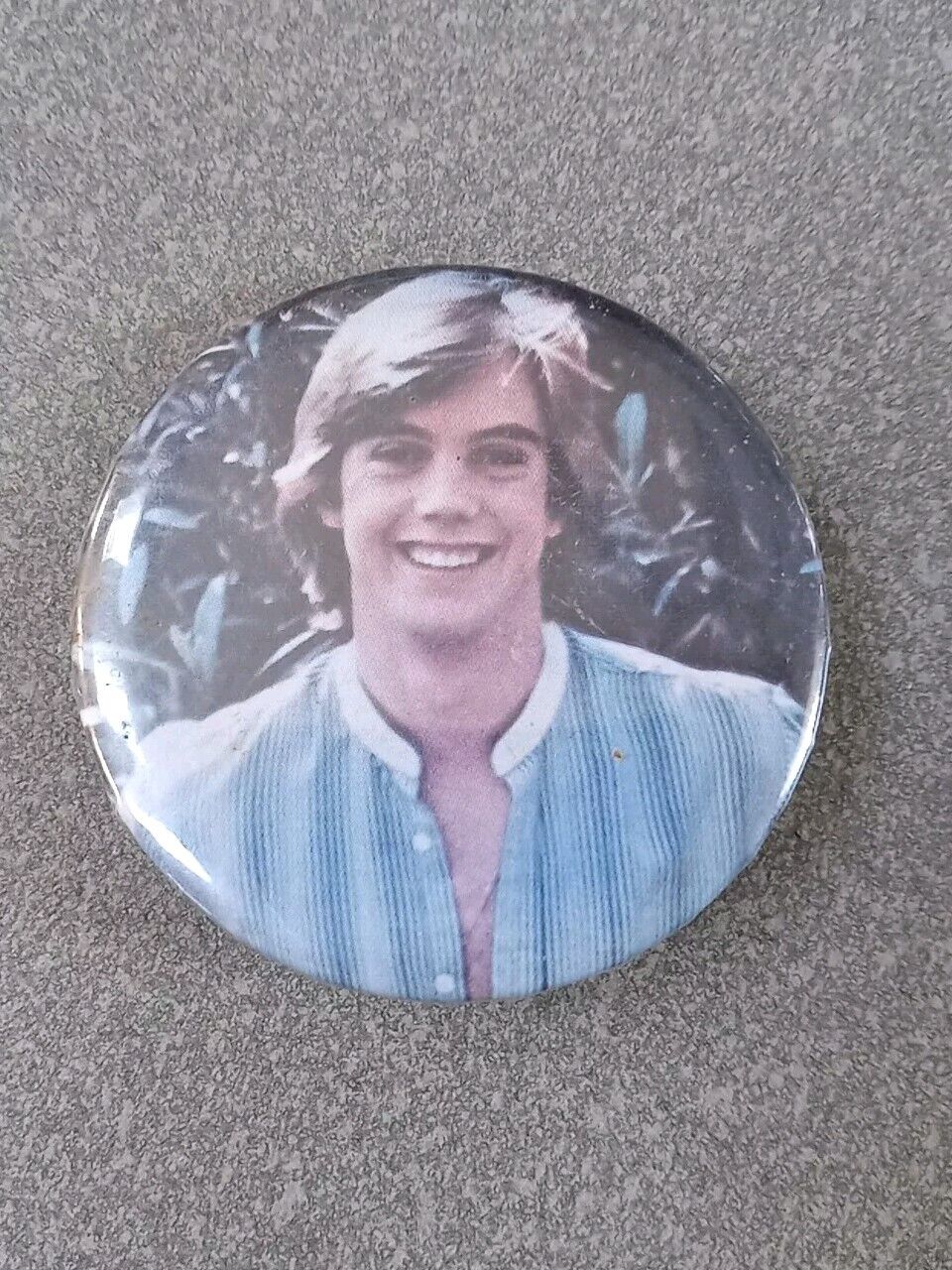 Vintage 1980\'s Shaun Cassidy Pin Pinback Badge 2\