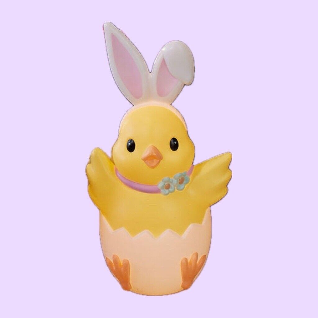 *EASTER* Cracker Barrel Easter Chick And Egg Lighted Blow Mold
