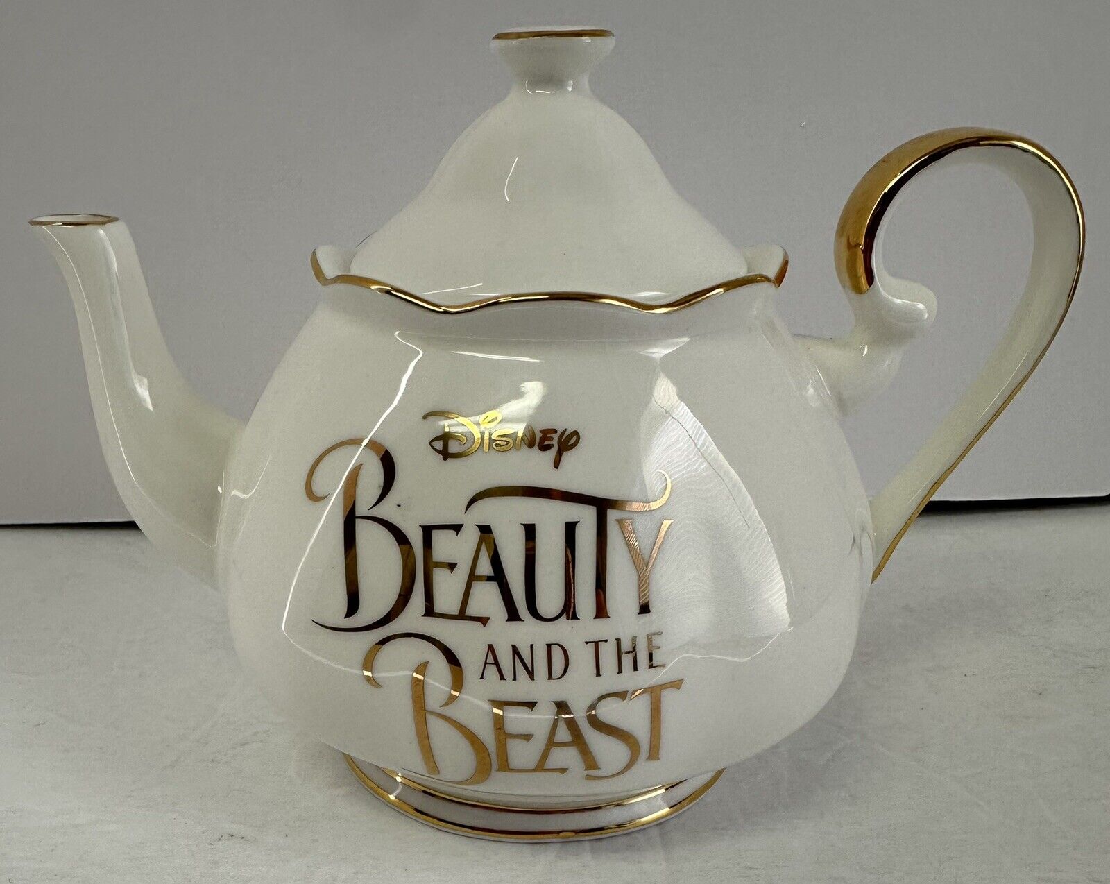RARE Disney Beauty and the Beast Tea Pot Limited Promo 2017