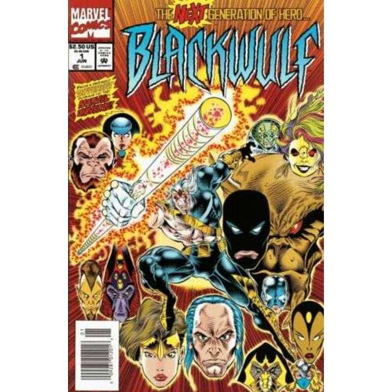 Blackwulf #1 Newsstand in Near Mint minus condition. Marvel comics [x\