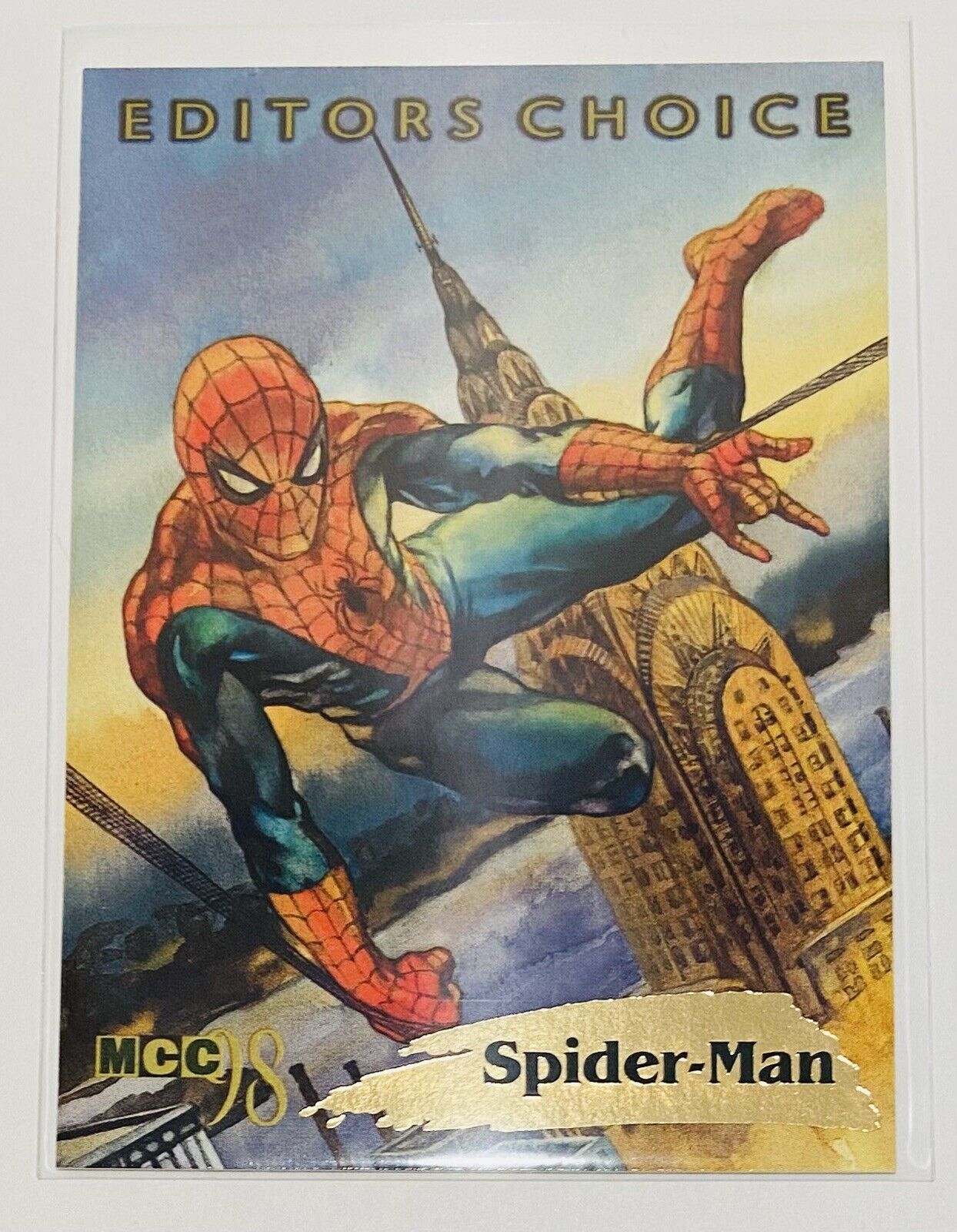 1998 Skybox Marvel Creators Spider-Man Editors Choice #9