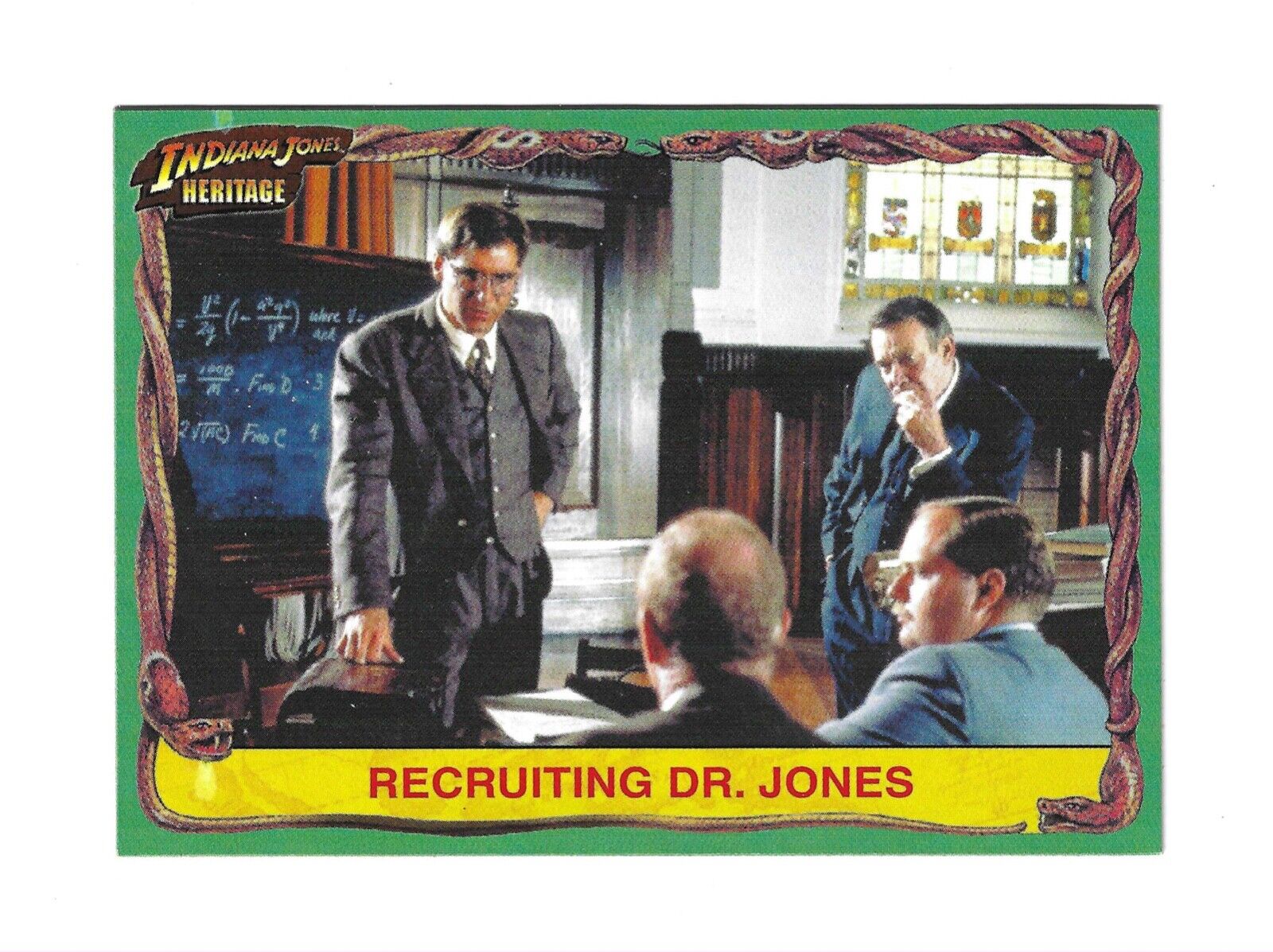 2008 Topps Indiana Jones Heritage #6 Recruiting Dr. Jones