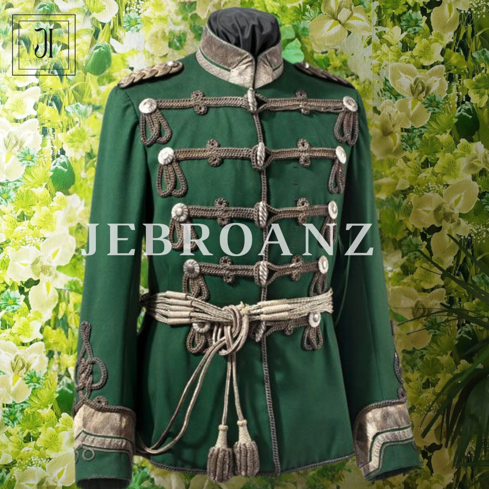 New Gorgeous 18th Military Russian Imperial Court Men\'s Costumes Wool Coat