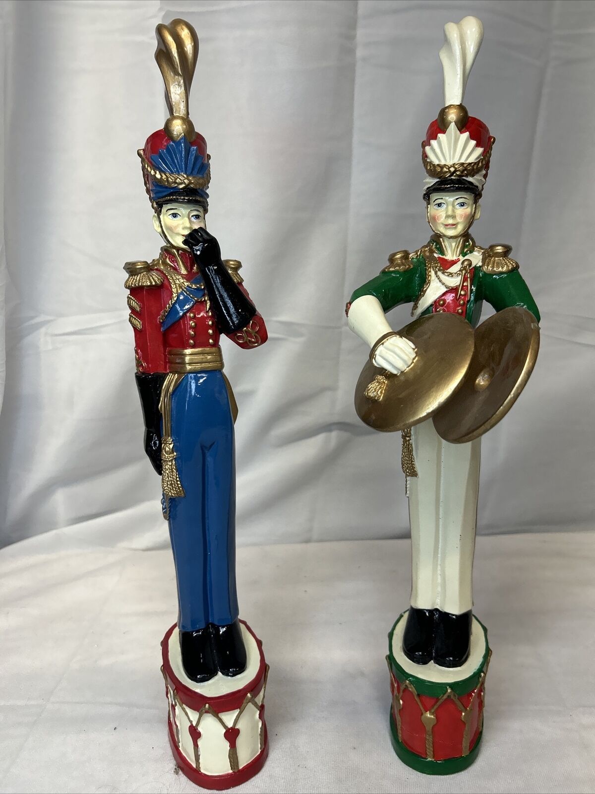 Vintage Christmas Soldiers Hand Painted  17\