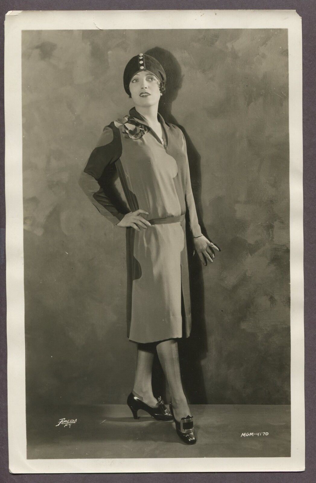 Pauline Stark Prohibition Era WAMPAS Girl 1926 Flapper Star Art Deco J4979