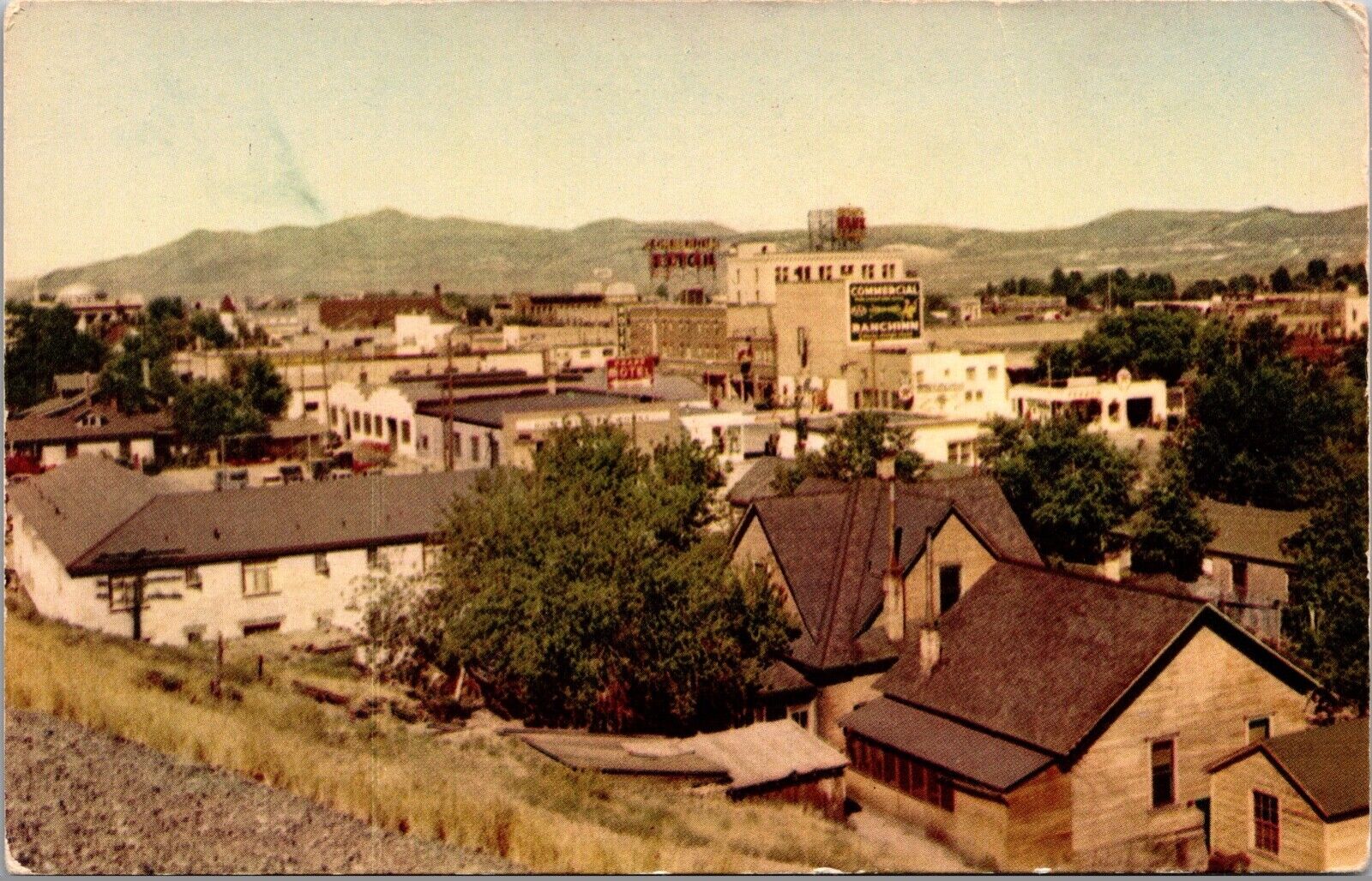 Postcard Overview of Elko, Nevada~1811