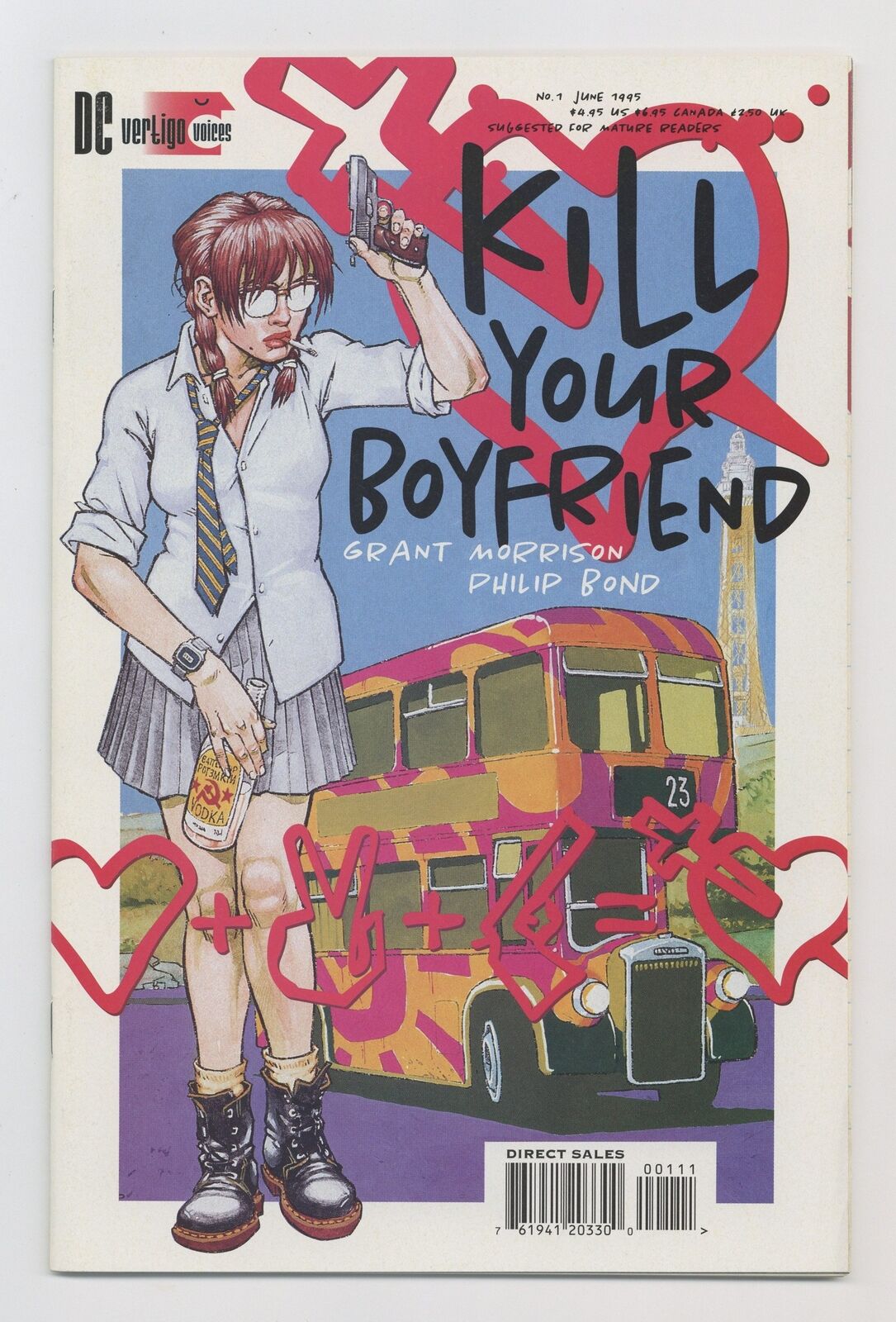 Kill Your Boyfriend #1-1ST VF/NM 9.0 1995