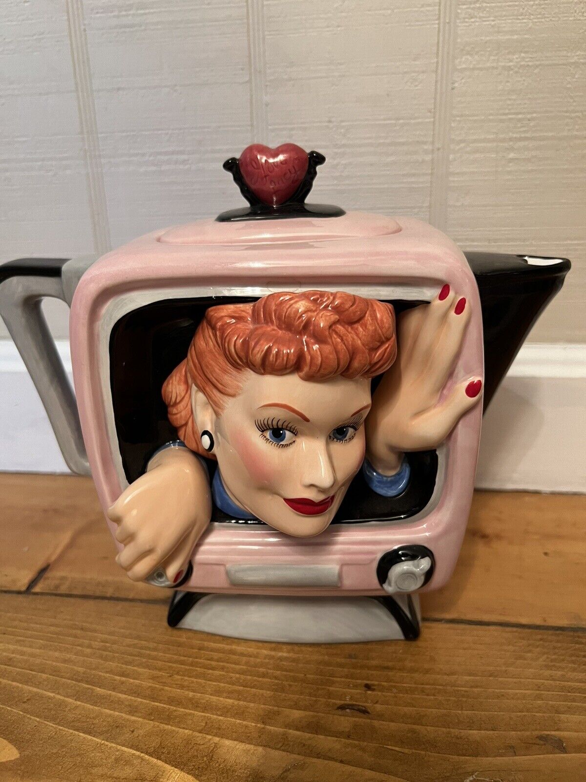 I Love Lucy Teapot Vintage
