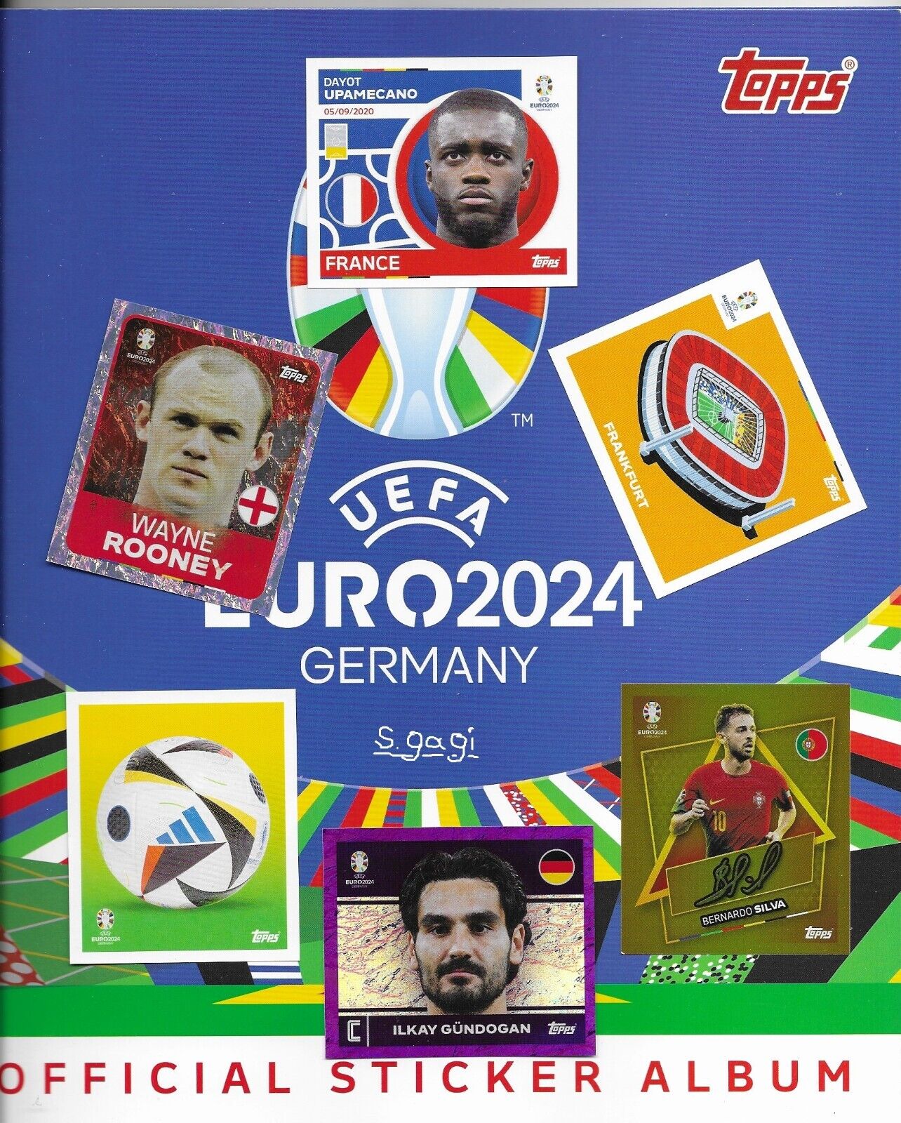 TOPPS Euro 2024 Germany - choose up to 50 stickers from almost everyone with SP / SP +