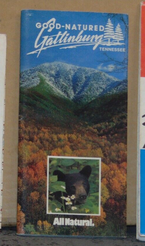 1989 Promotional Tourist Guide of Gatlinburg, Tennessee