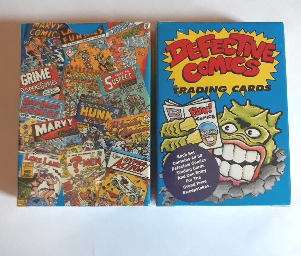 1993 Defective Comics Trading Cards Factory Sealed Set ~ 50 Cards