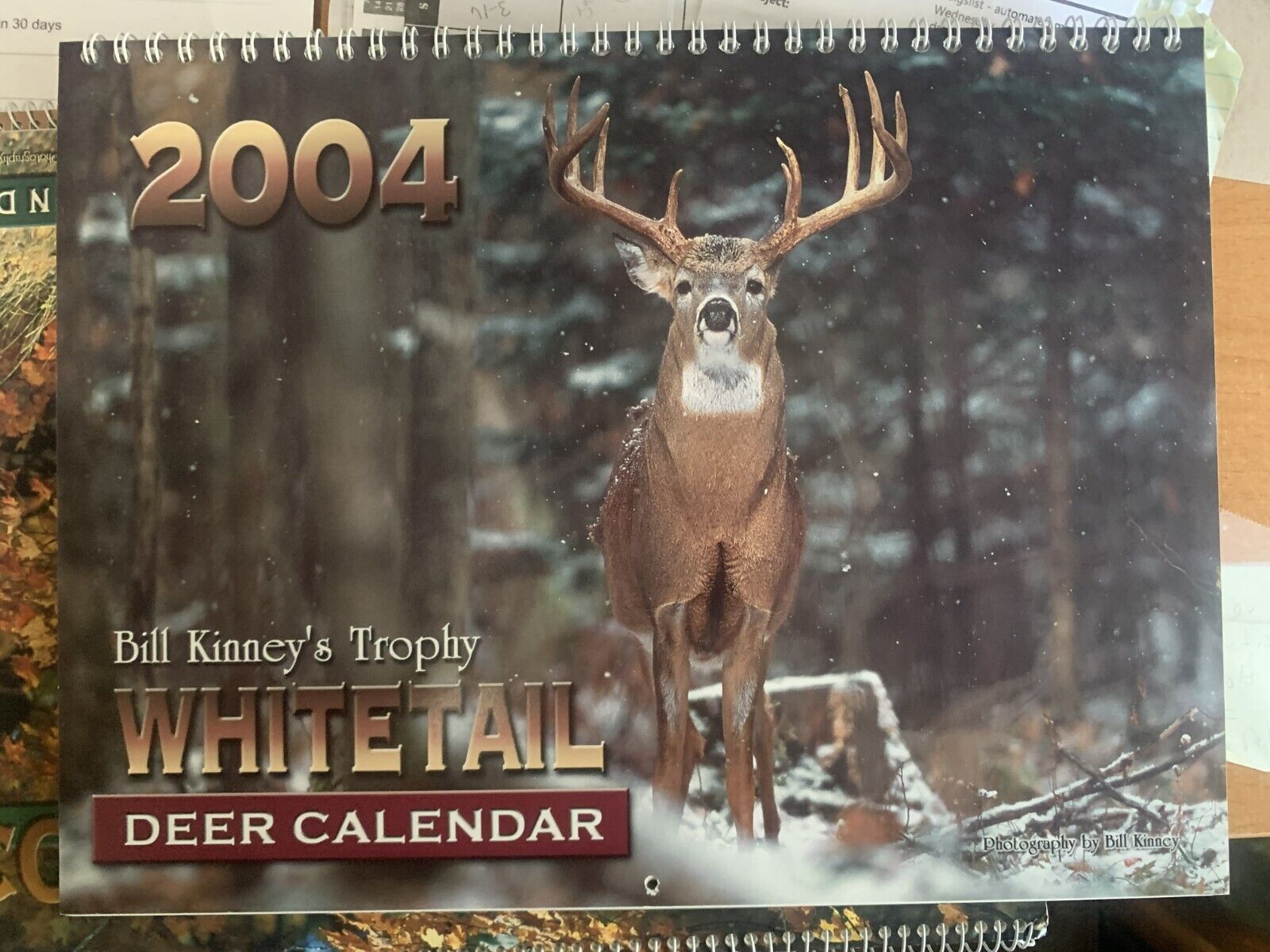 2004 Bill Kinney\'s Whitetail Deer  2004 Wall Calendar