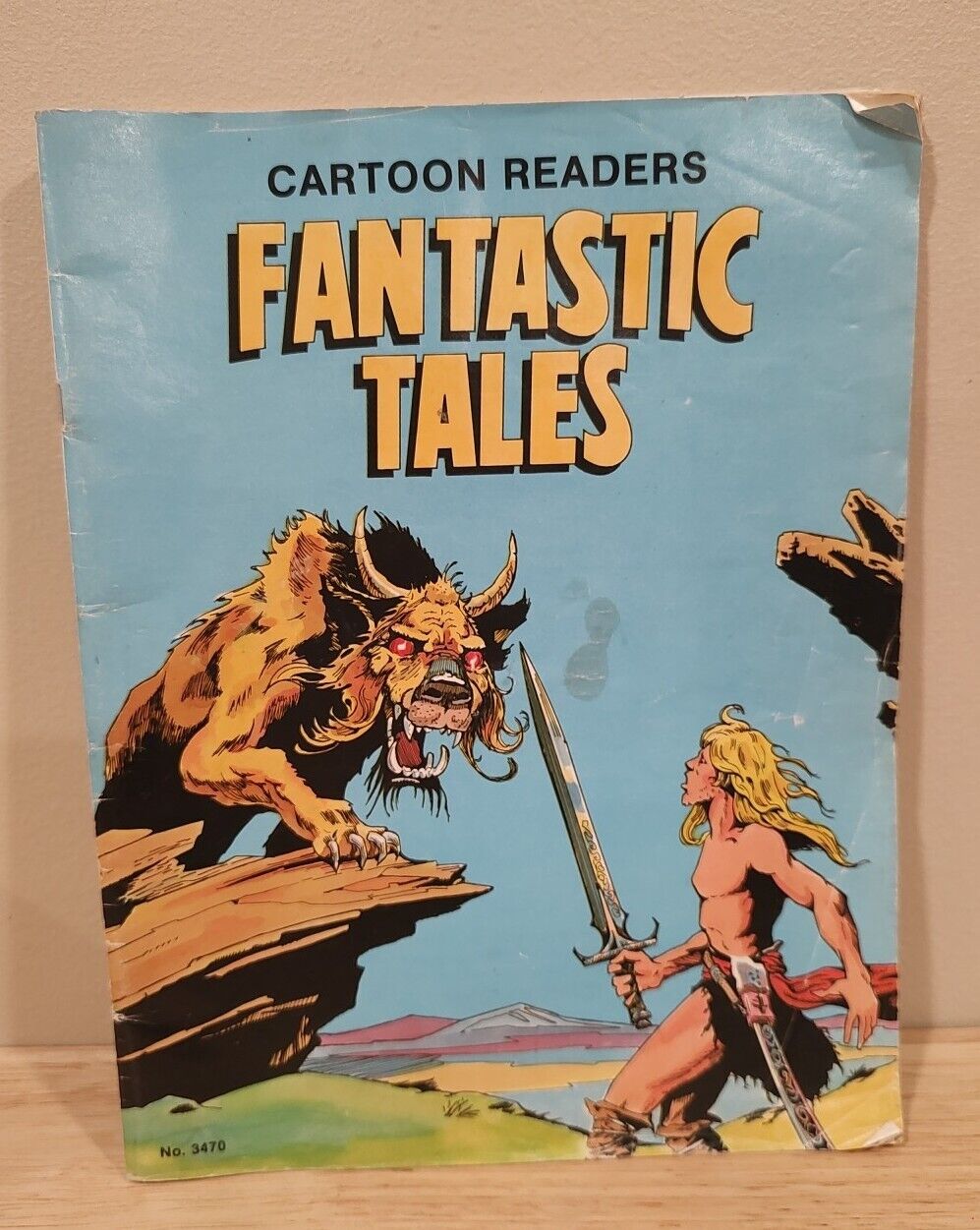 Rare Cartoon Readers Fantastic Tales, Black & White 1981 Comic Collection *Read