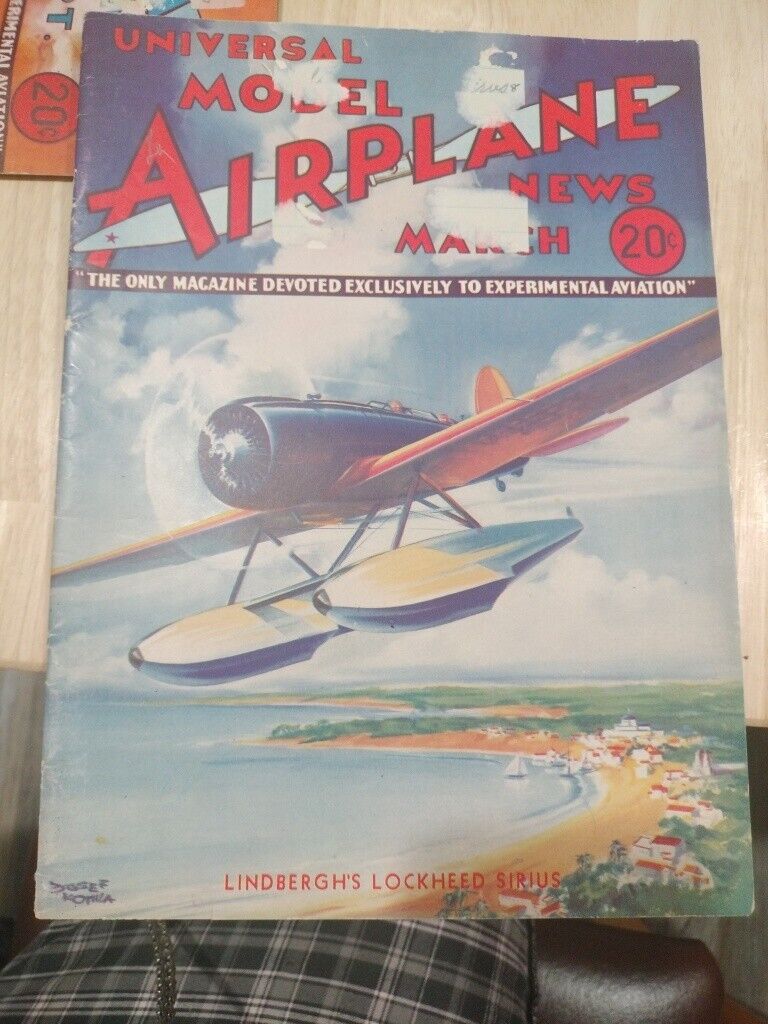 Vintage Universal Model Airplane News magazine Lot(5)*M-2