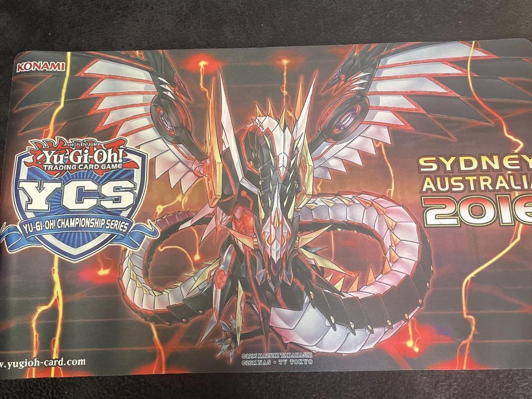Yu-Gi-Oh Cyber Dragon Infinity Rubber Playmat YCS Sydney Australia 2016