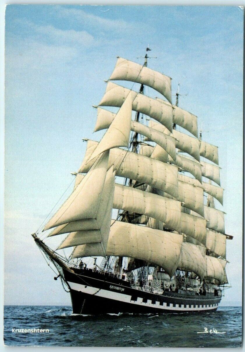Postcard - Kruzenshtern Ship