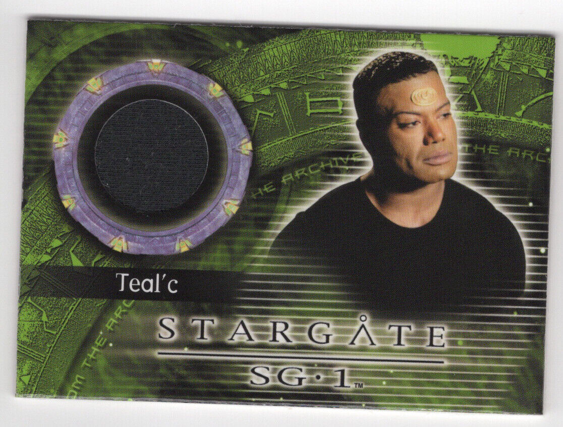 Teal'c/Christopher Judge Stargate SG1 Heroes Costume Wardrobe Card C68