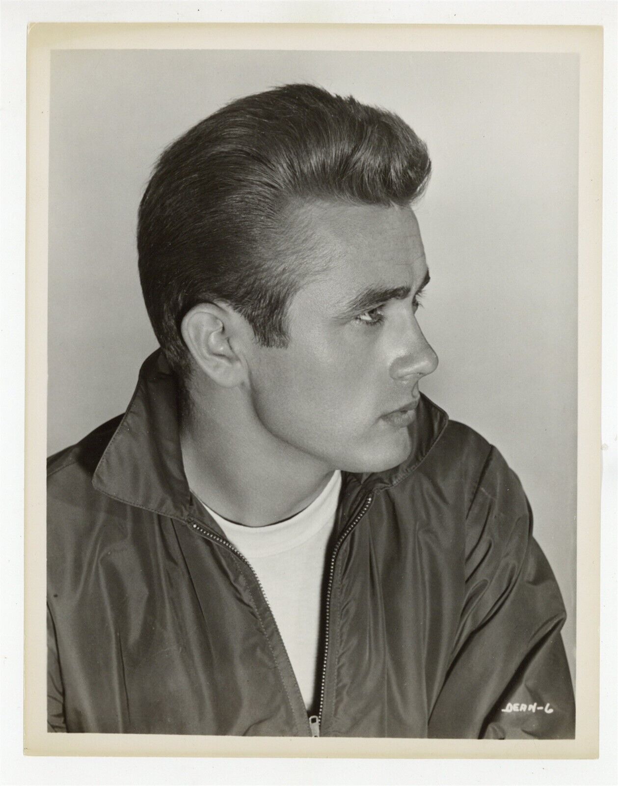 James Dean Portrait 1955 Rebel Without A Cause Original Warner Studio Photo 9816