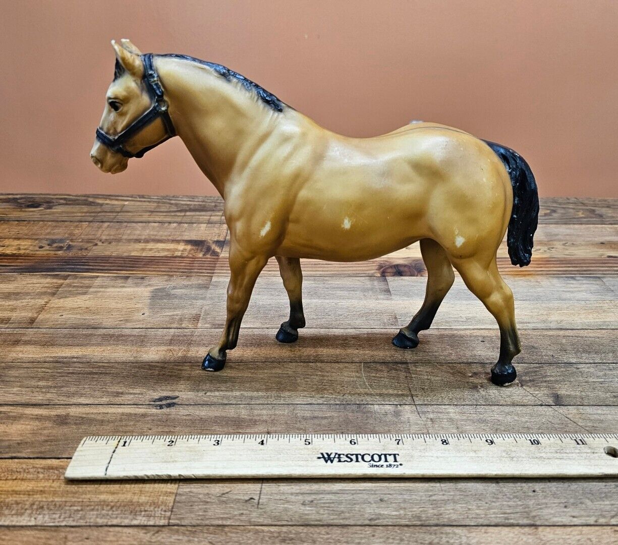 Rare Vintage Breyer Classic Horse Tan Black  ☆USA