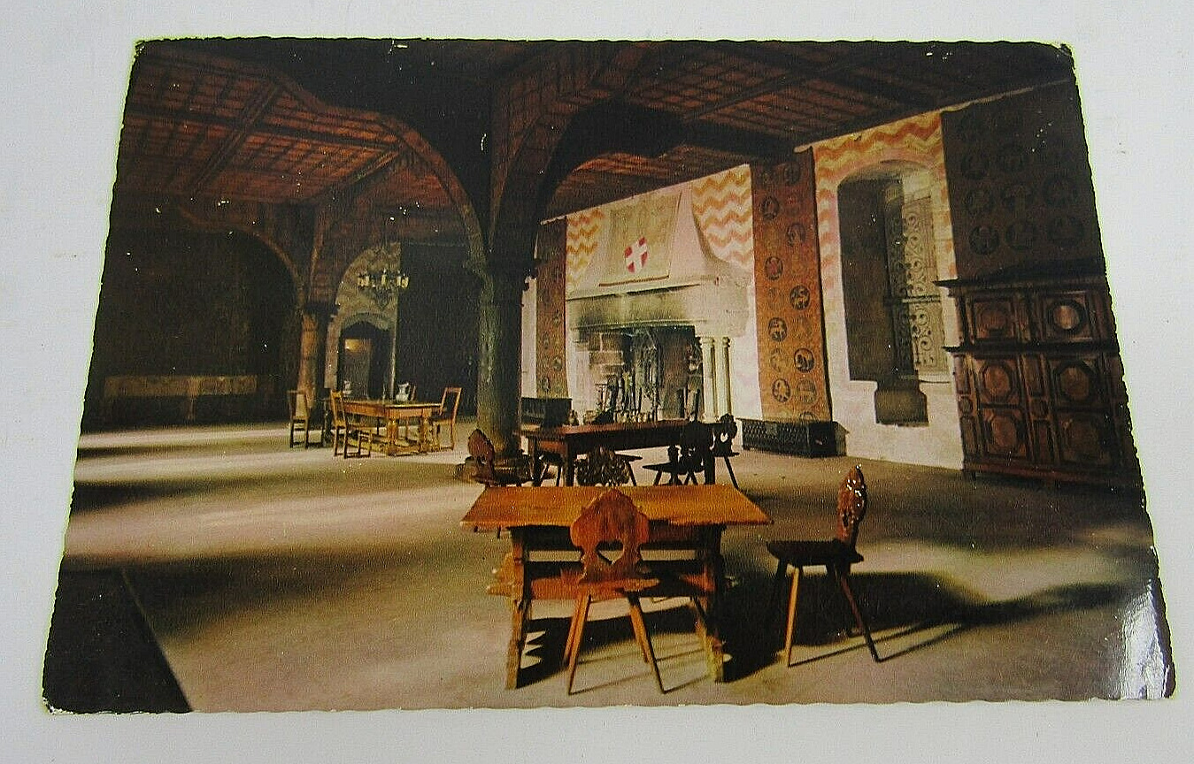 VTG Chateau De Chillon Grande Cuisine Post Card