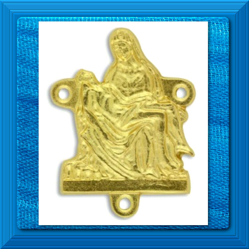 Rosary Centerpiece PIETA 1 1/4\