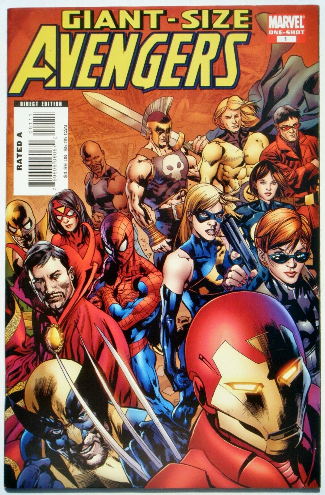 Giant Size Avengers #1 (1-Shot) (Feb. 08\') VF (8.0) New Short Stories & Reprints