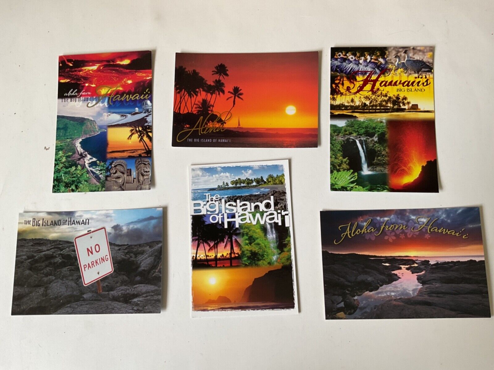 Postcard Lot of Hawaii (6)