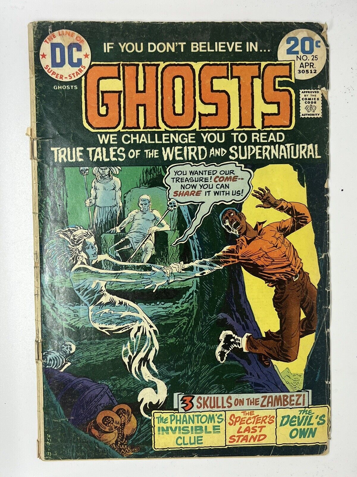 DC Comics Ghosts #25: Bronze Age-MARCH 1974