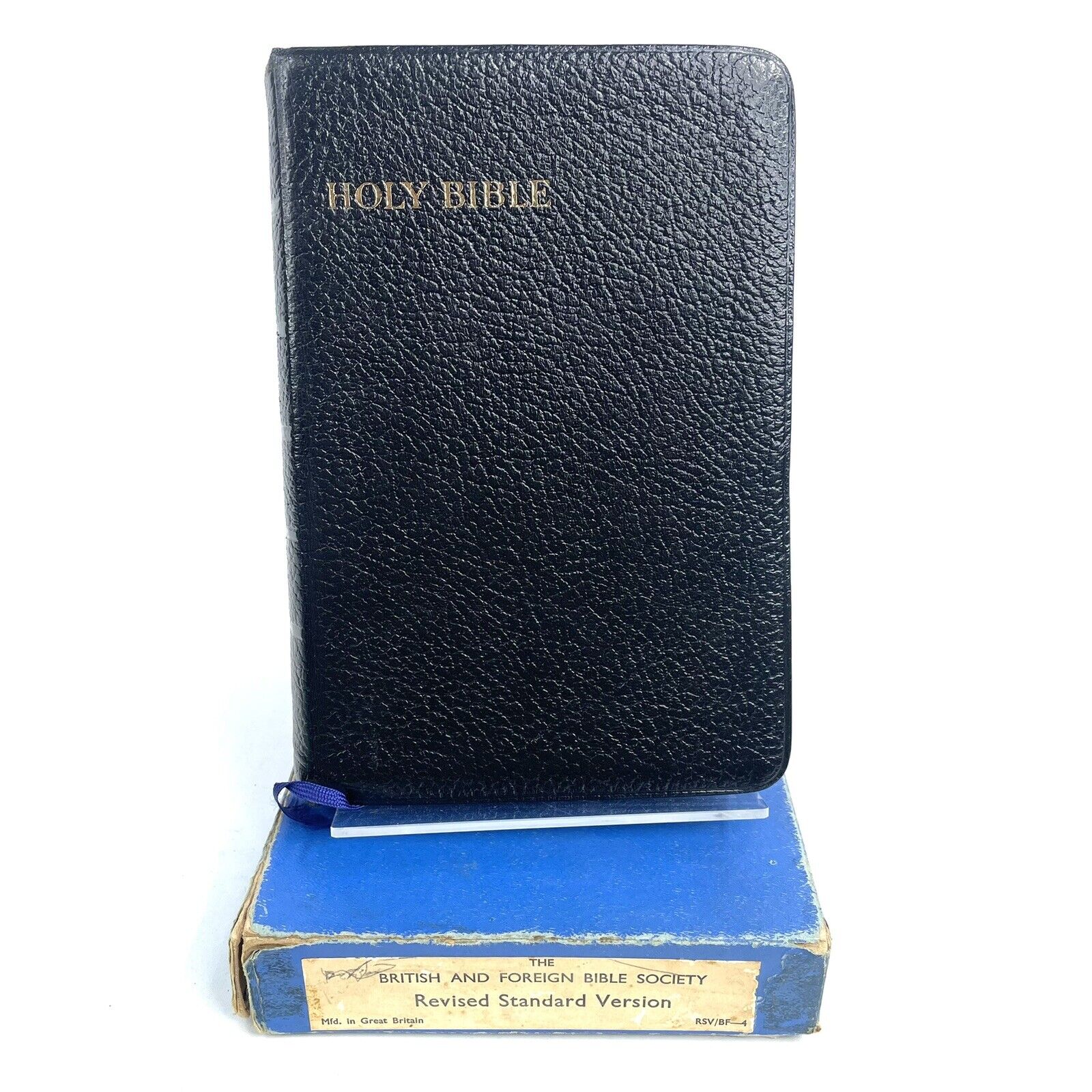 The British and foreign bible society leather bound 1952 with box