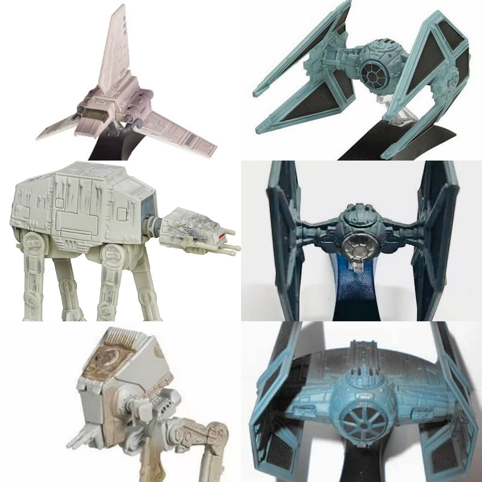 Hasbro Titanium Star Wars Imperial Lot TIE Fighters, AT Walkers & Shuttle - WOW
