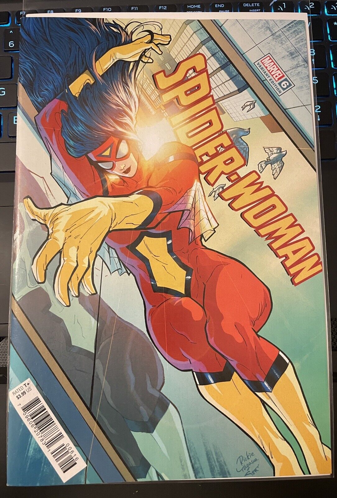 SPIDER-WOMAN #6 RICKIE YAGAWA VARIANT 1:25 1ST MENTION THE ASSEMBLY