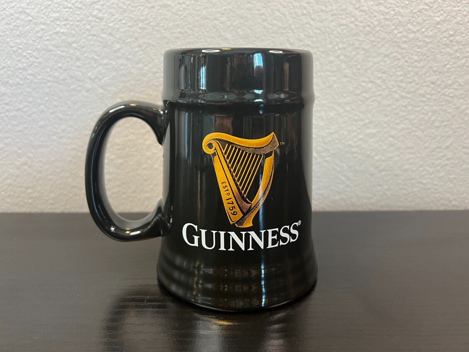 Guinness Irish Stout  Coffee Beer Mug Ceramic Stein Tankard St Patricks Day Man