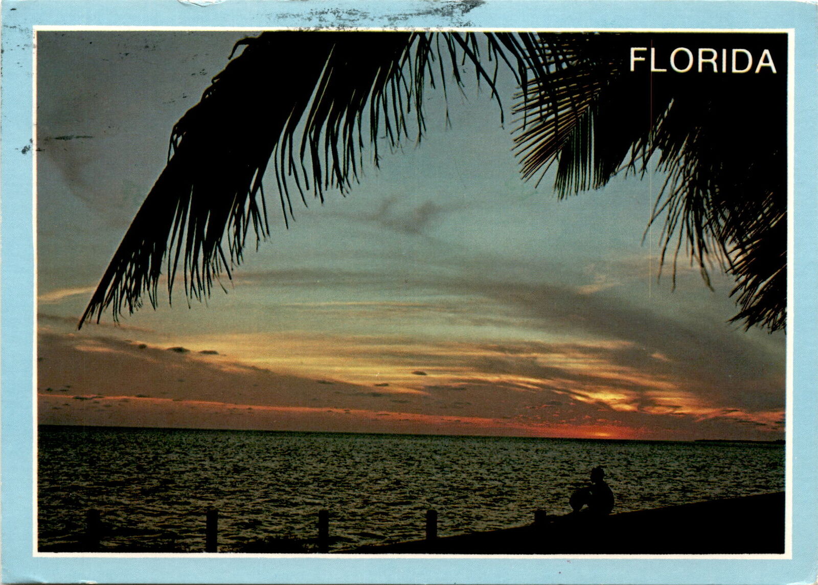 Postcard, casual tone, Fort Lauderdale, Florida, 1988, hot weather, Postcard