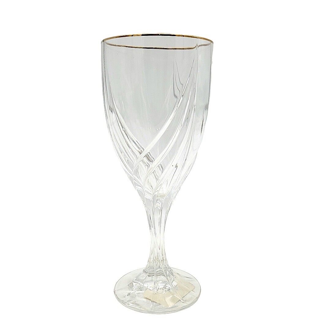 Lenox Debut Gold Iced Tea Glass 315019 Replacement Crystal Stemmed NEW Wine 7.75