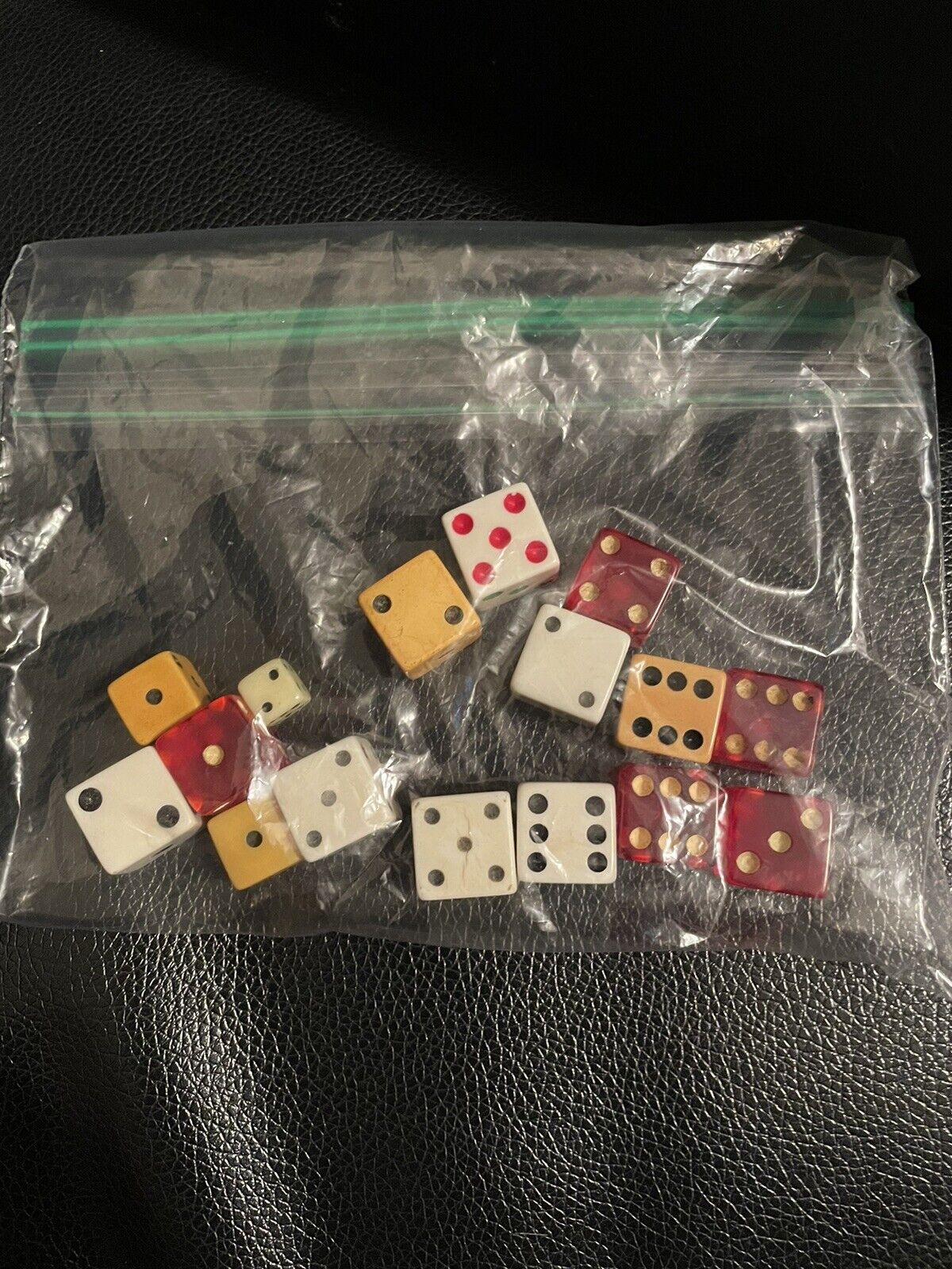 Lot Of Vintage Mixed Dice 