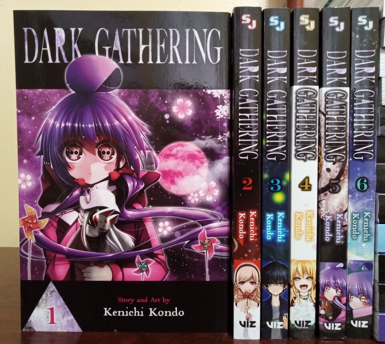 Dark Gathering Complete Manga Set Vols. 1-6 Kenichi Kondo VIZ ENGLISH *NEW*