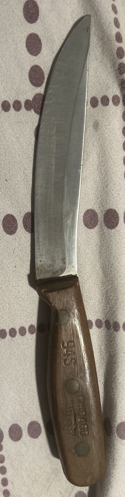 Vintage Chicago Cutlery 94S Hunting Skinning knife, Stainless Steel 51/4\