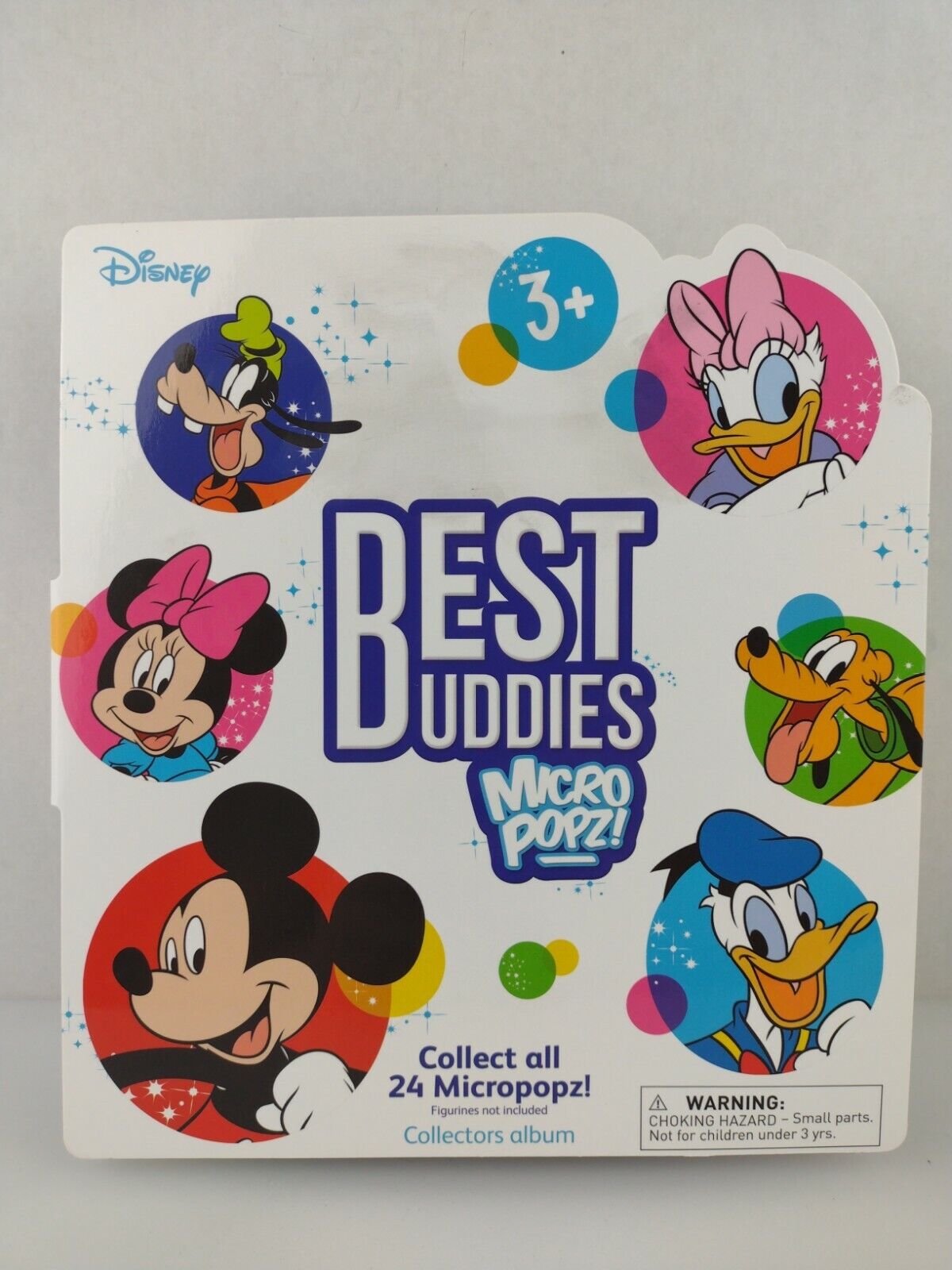 Micro Popz Disney Best Buddies Mickey Minnie Donald with 19 Micro Pops 